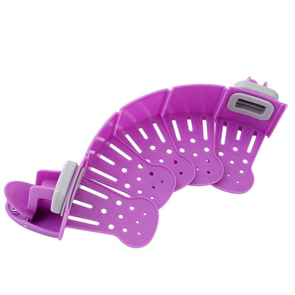 Universal Silicone Clip-on Pan Pot Strainer Anti-spill Pasta Pot Strainer Food Grade Rice Fruit Colander Strainer
