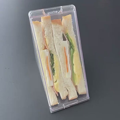 Reuse Triangle Magnetic Transparent Sandwich Crisper Kitchen Gadgets