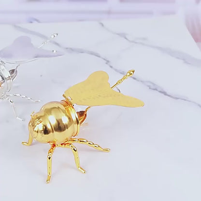 Bee Shaped Honey Jar With Spoon Versatile Novelty Container Condiment Pot For Condiments Oil Kitchen Festive Parties